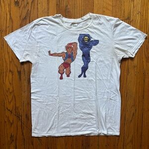 Vintage Masters Of The Universe He-Man And Skeletor Voguing Poses T-Shirt